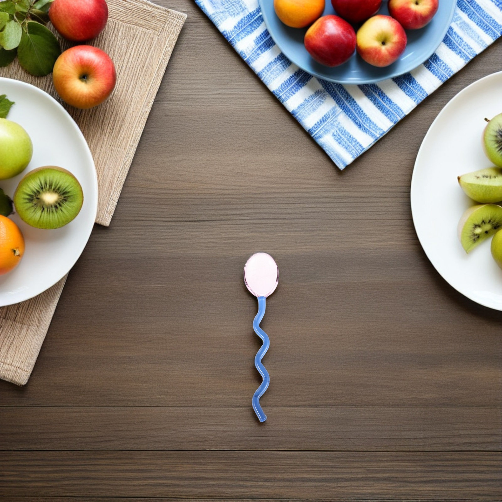 Bar Spoon Twisted - Cuillère à mélanger en verre résistante