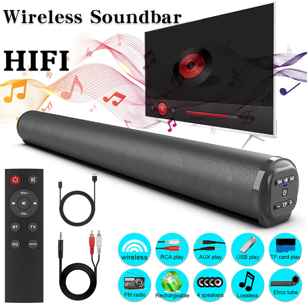 Home Bar And Theater - Haut-parleur Bluetooth aste sans fil, barre
