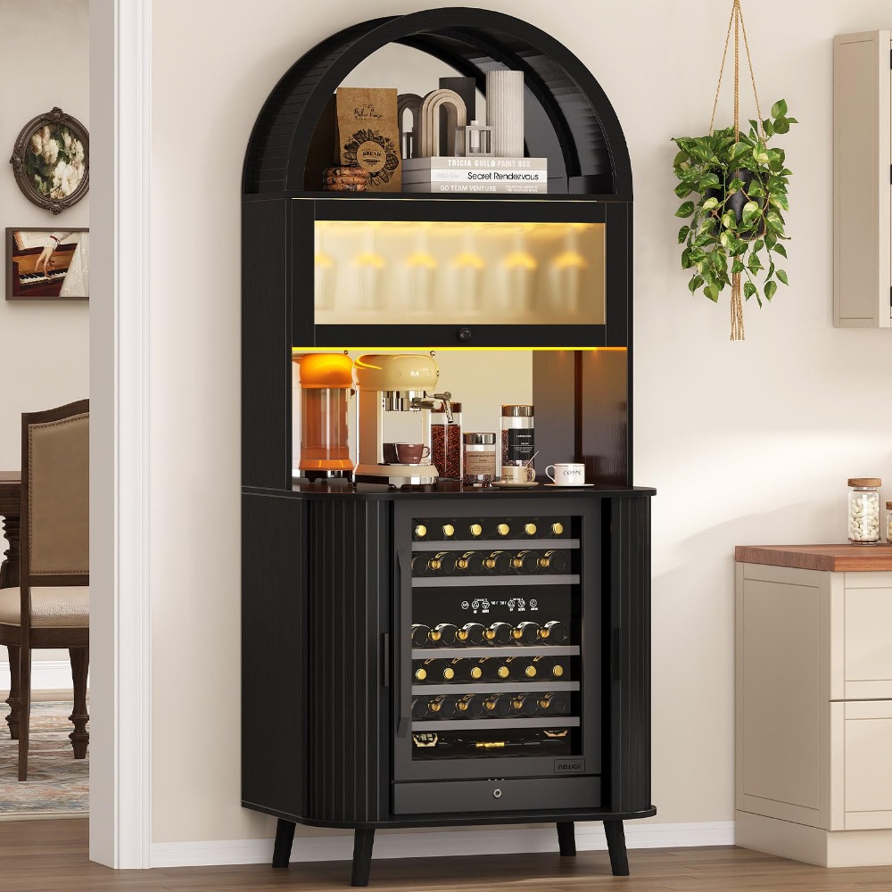 Home Bar And Fridge - Armoire à vin, armoire de bar