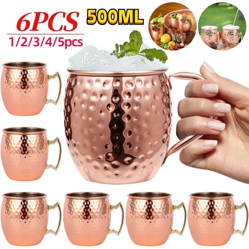 Mule Copper Mug - Lot de 1 à 6 tasses