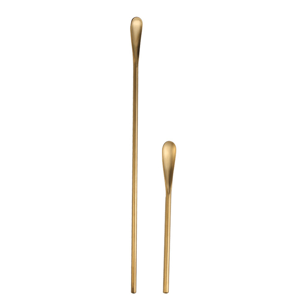 Bar Spoon Twisted - 2 Cuillères à Mélanger en Acier