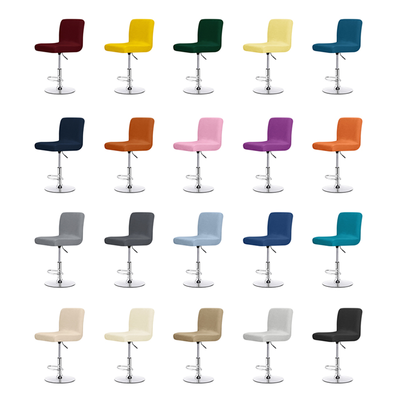Home Bar Seating - Housse de chaise en velours de