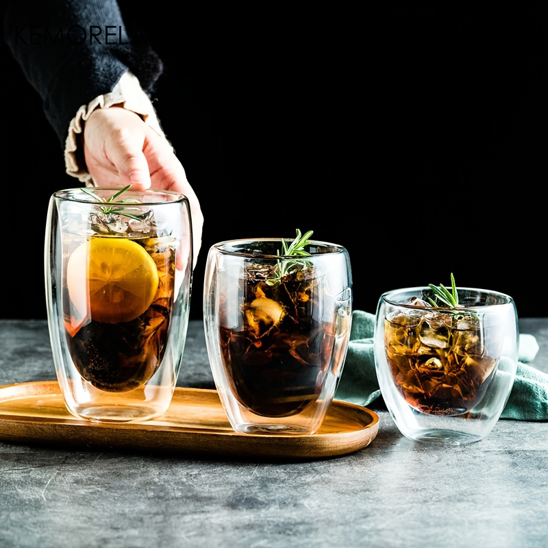 Highball Glass Set - Tasse en verre à double paroi