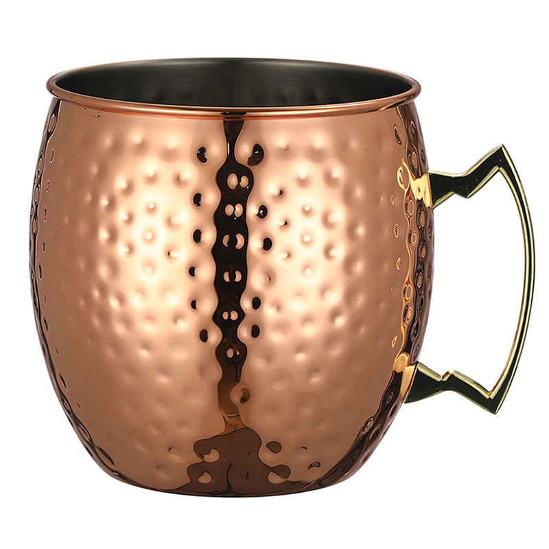 Mule Copper Mug - Tasse mule géante martelée de Moscou,