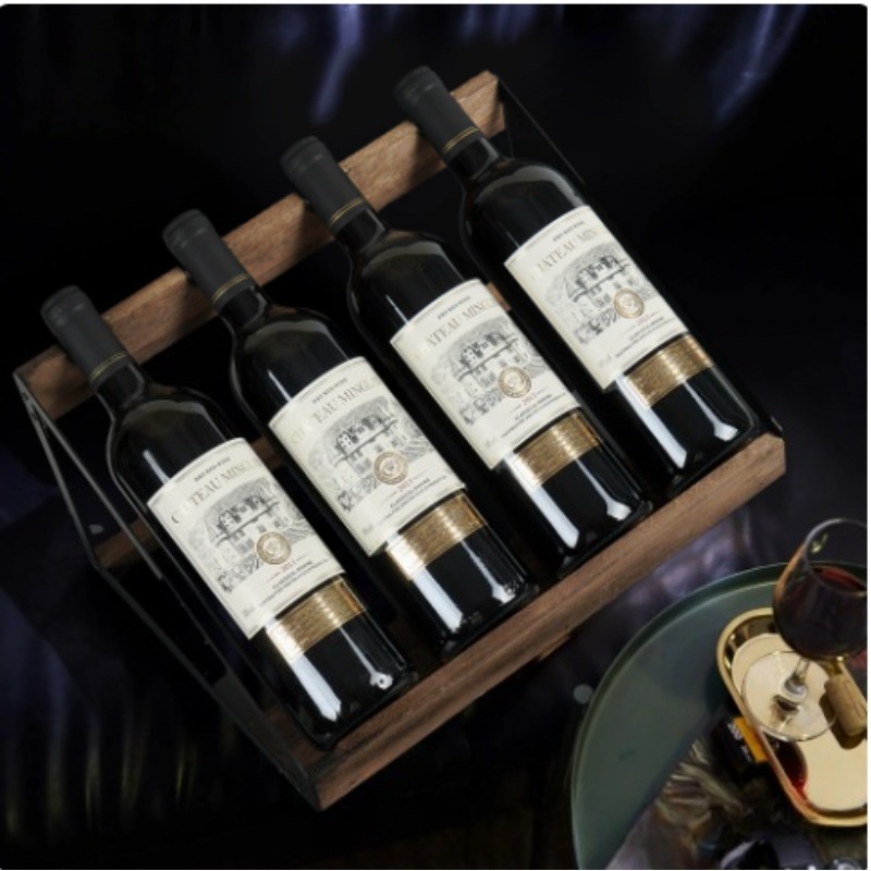 Support à vin en bois pour bar - Home Bar Shelf avis et prix
