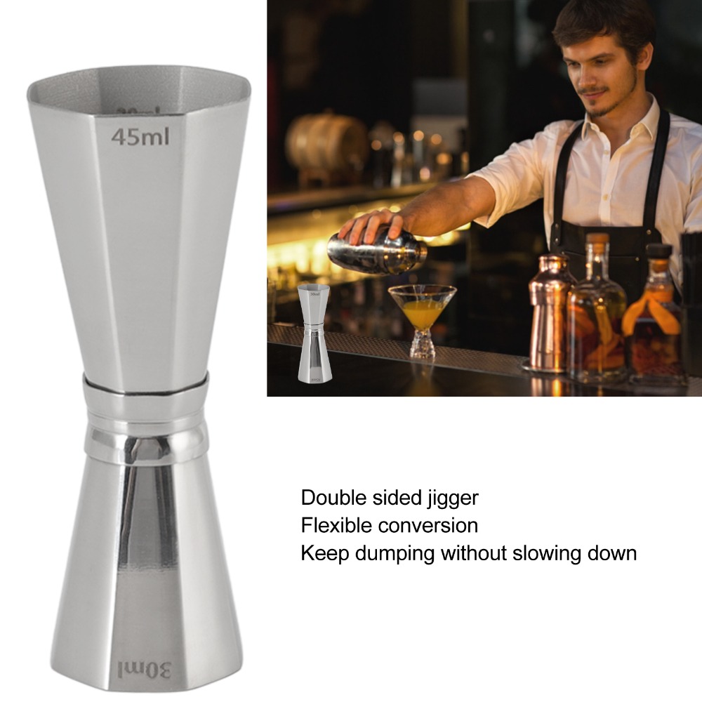 Jigger à cocktail double en ac - Jigger Double Sided avis et prix