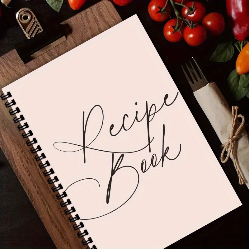 Carnet de recettes spirale A5, - Cocktail Recipe Book avis et prix