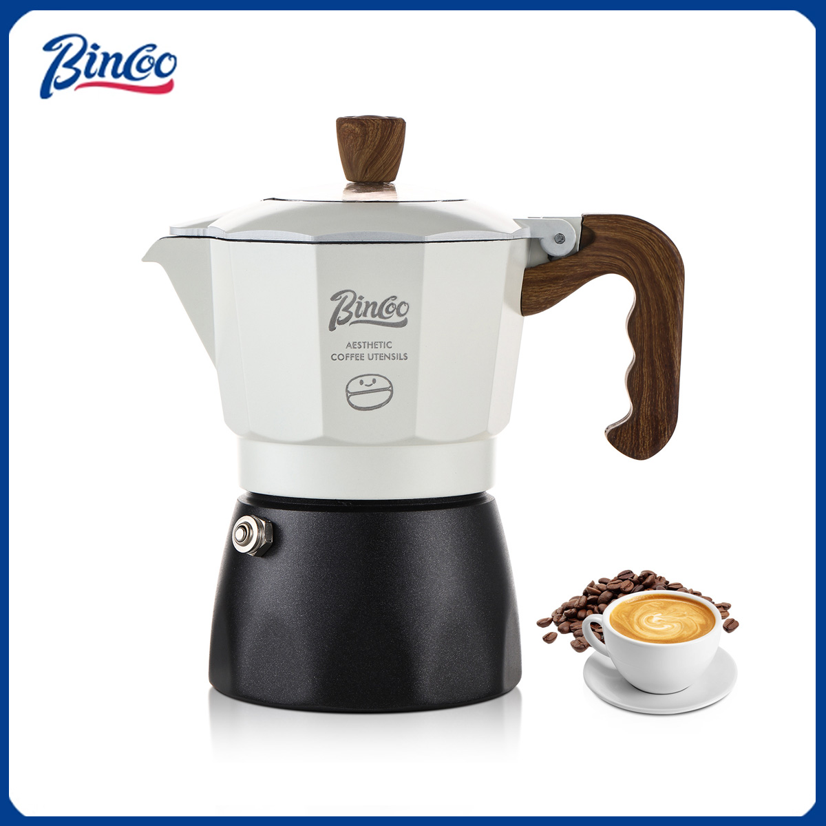Cafetière Moka Bincoo à Double - Home Barista avis et prix