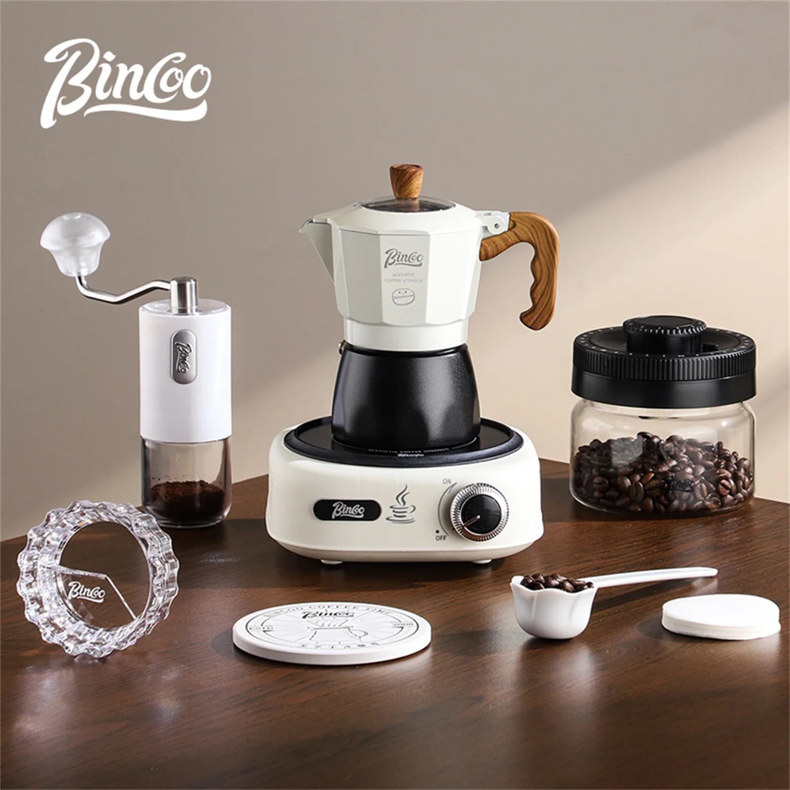 Cafetière Moka Bincoo à Double - Home Barista avis et prix