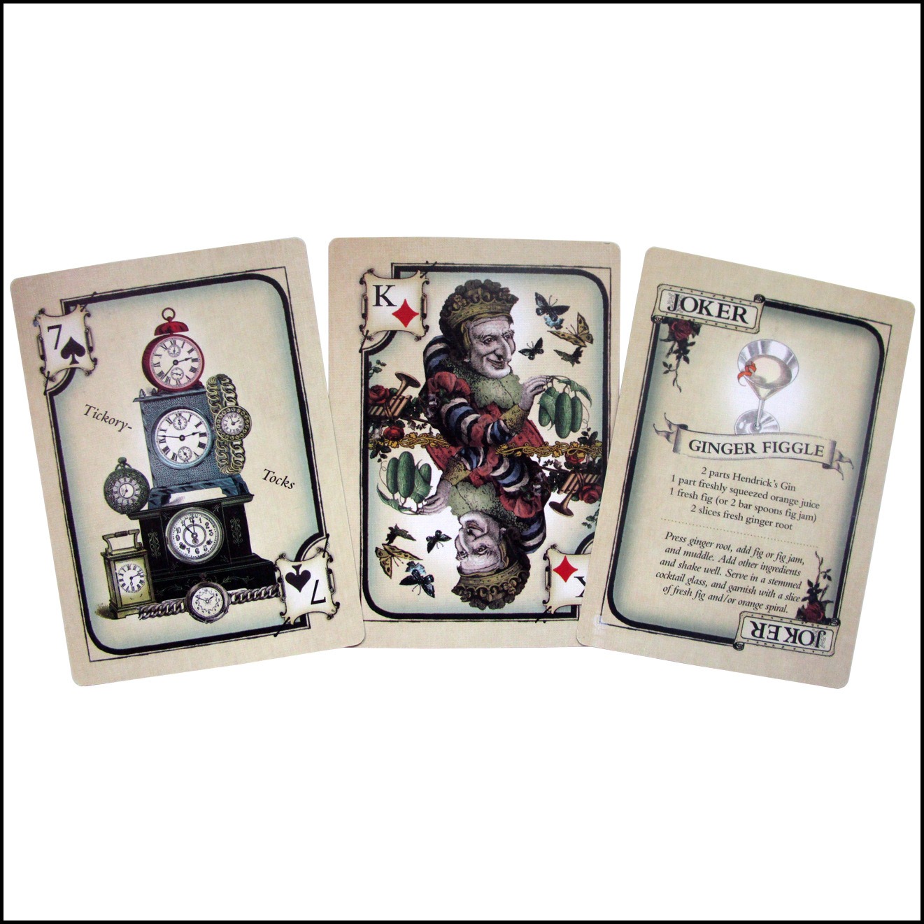 Jeu de cartes Hendrick's Gin 9 - Cocktail Recipe Book avis et prix