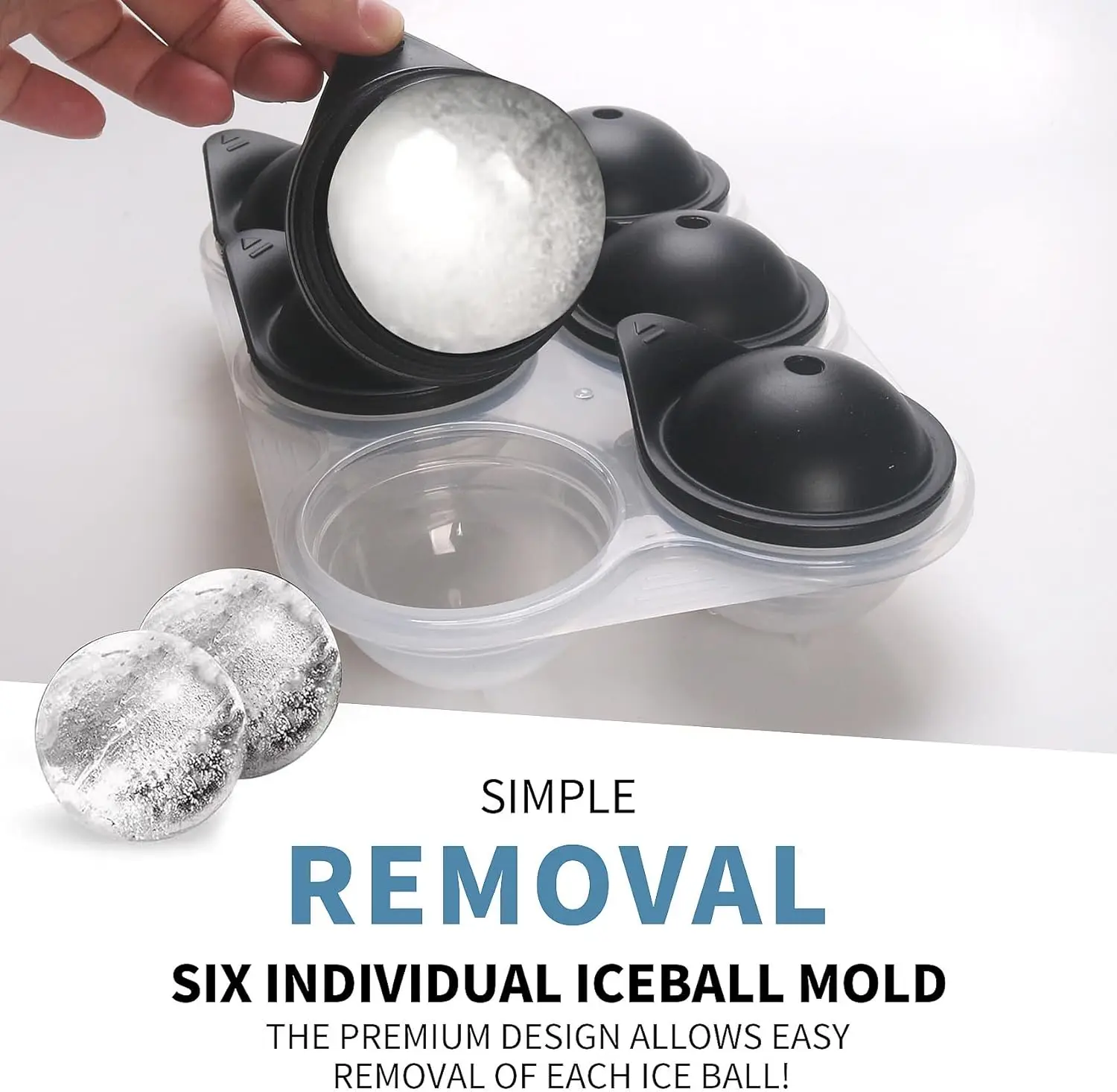 Grand plateau à glaçons en Sil - Ice Mold Sphere avis et prix