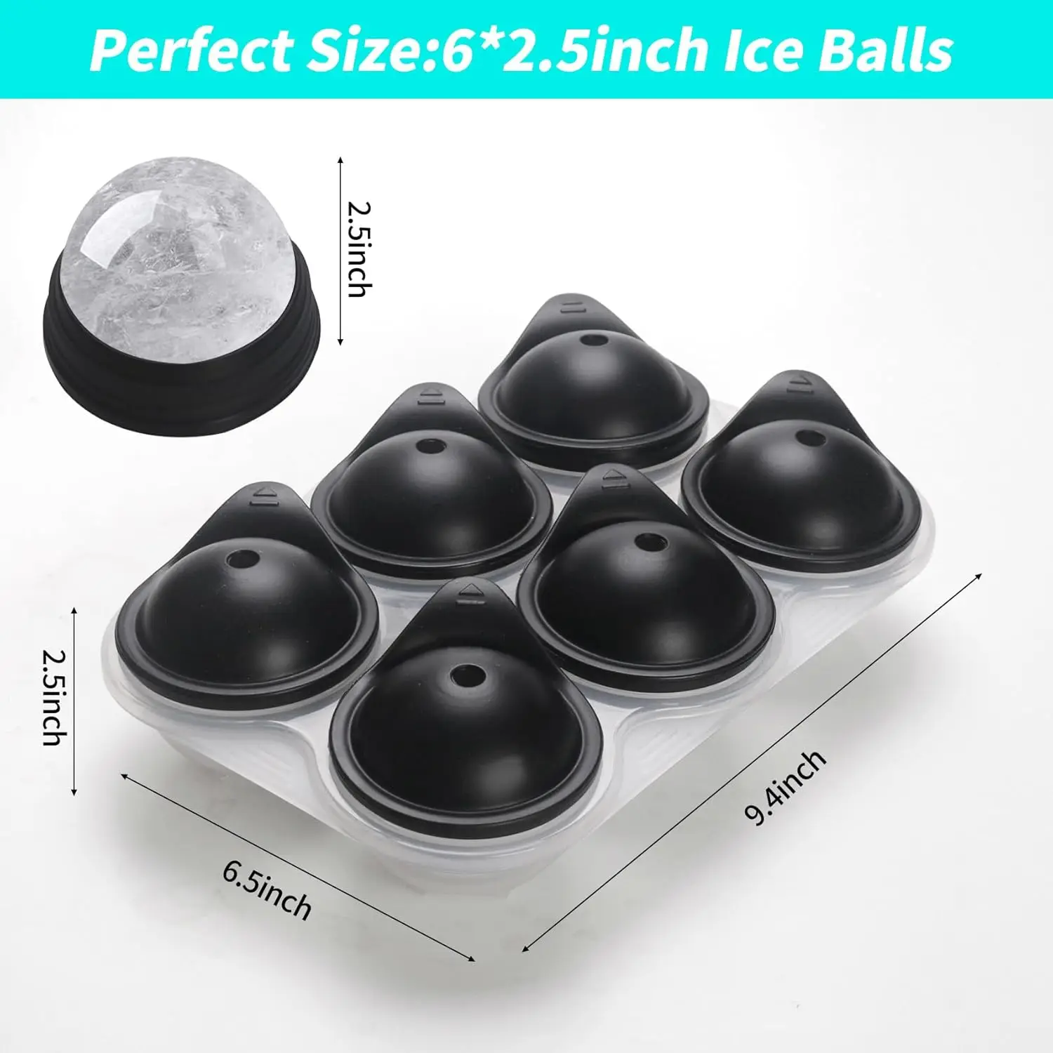 Grand plateau à glaçons en Sil - Ice Mold Sphere avis et prix
