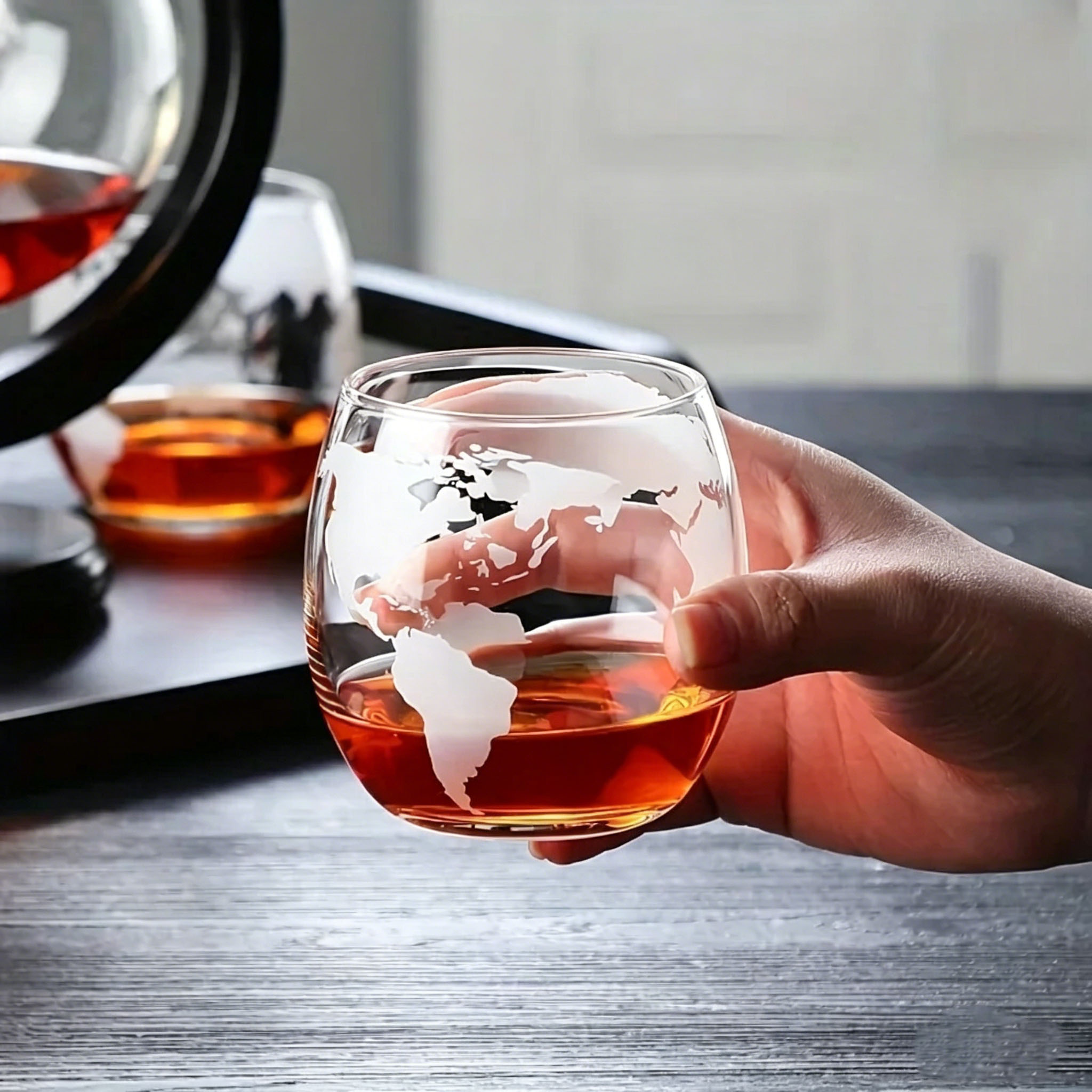 Ensemble de carafe à whisky de - Decanter Globe Set avis et prix
