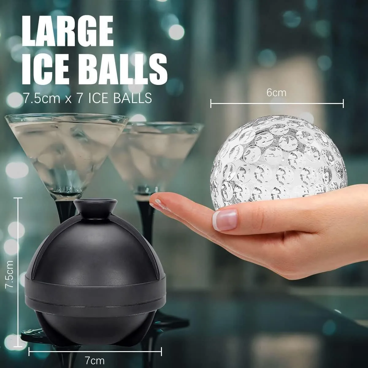 Machine à boules de glace en S - Ice Mold Sphere avis et prix