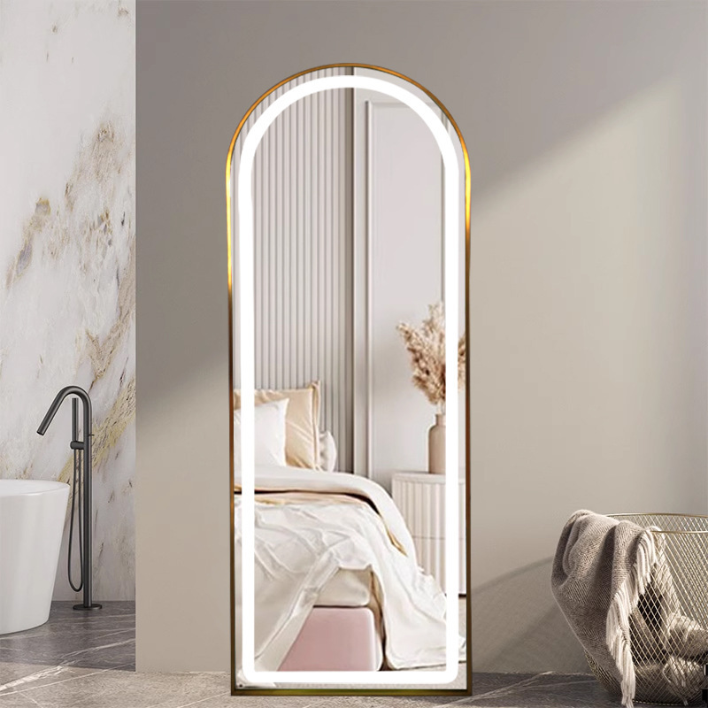 Miroir sur pied avec bande lum - Home Barbershop avis et prix