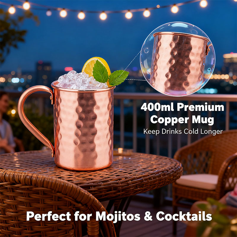 Nouvelles tasses 100% cuivre p - Mule Copper Mug avis et prix