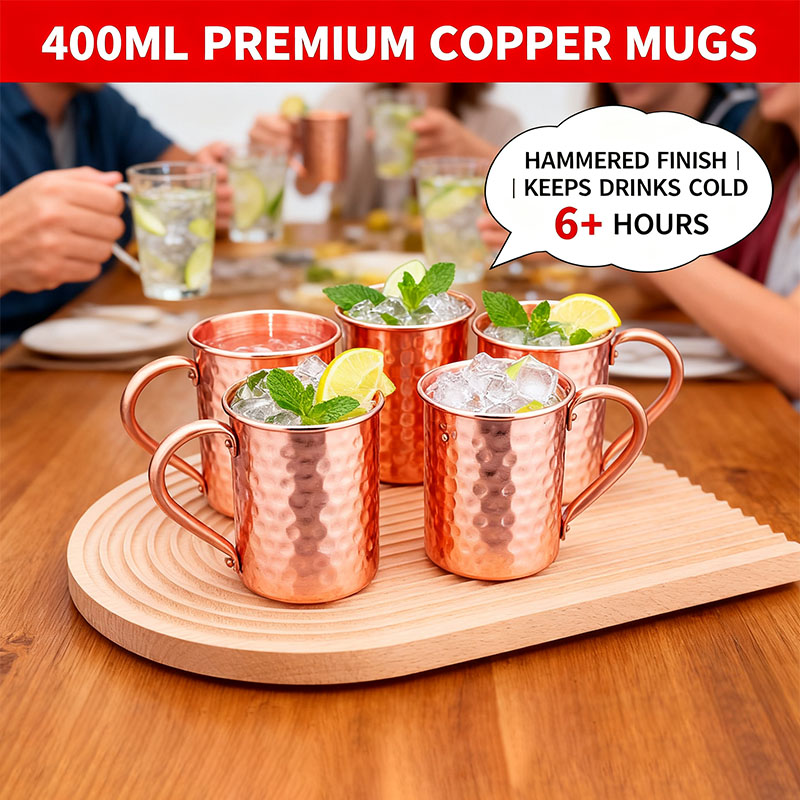 Nouvelles tasses 100% cuivre p - Mule Copper Mug avis et prix
