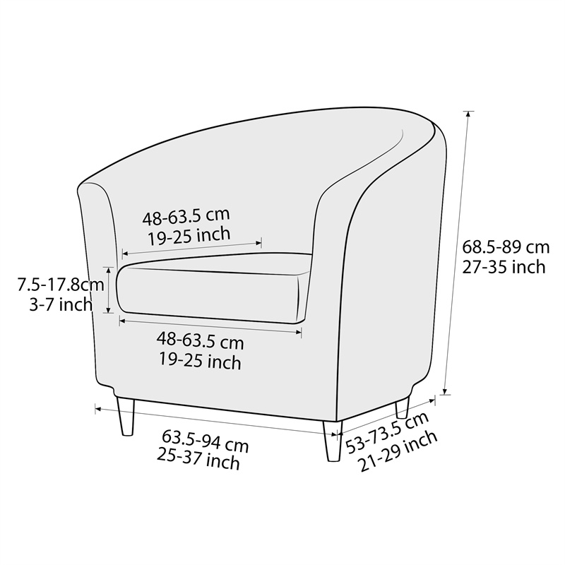 Housse de fauteuil de Club de  - Home Bar Lounge avis et prix