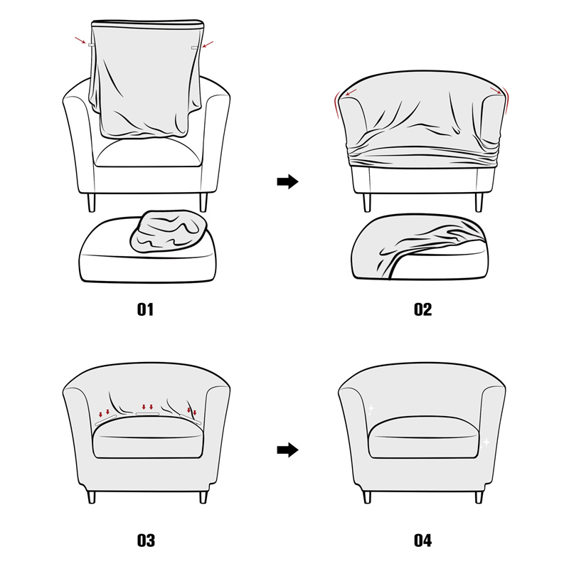 Housse de fauteuil de Club de  - Home Bar Lounge avis et prix