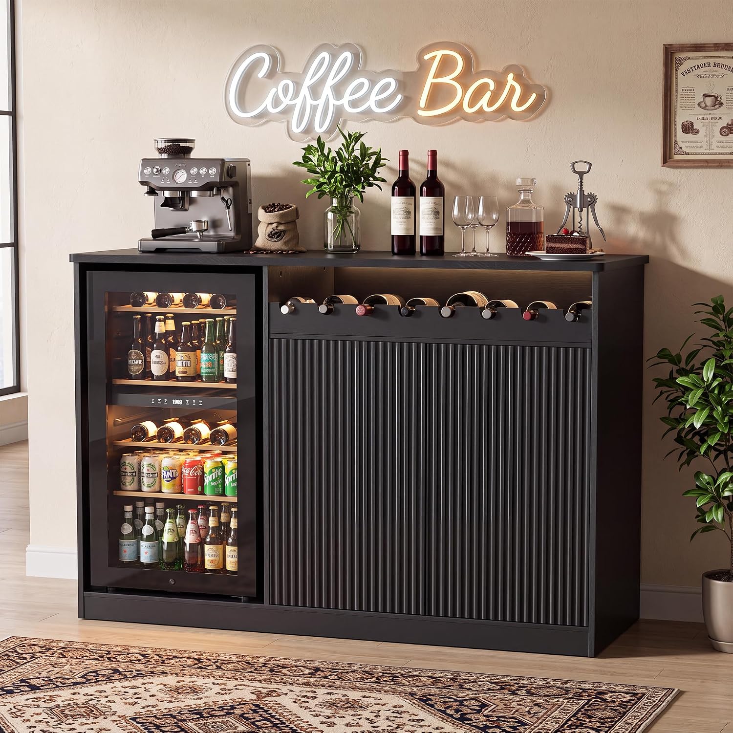 Buffet de bar à café de 53 pou - Home Bar And Fridge avis et prix