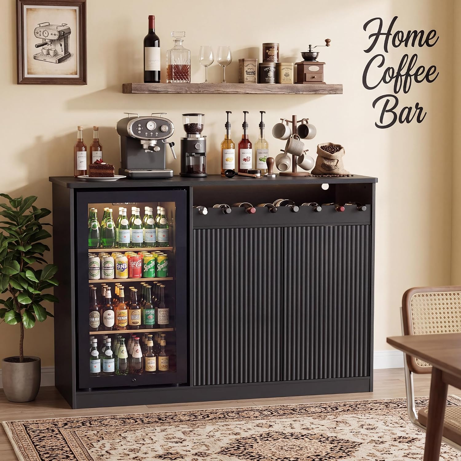 Buffet de bar à café de 53 pou - Home Bar And Fridge avis et prix
