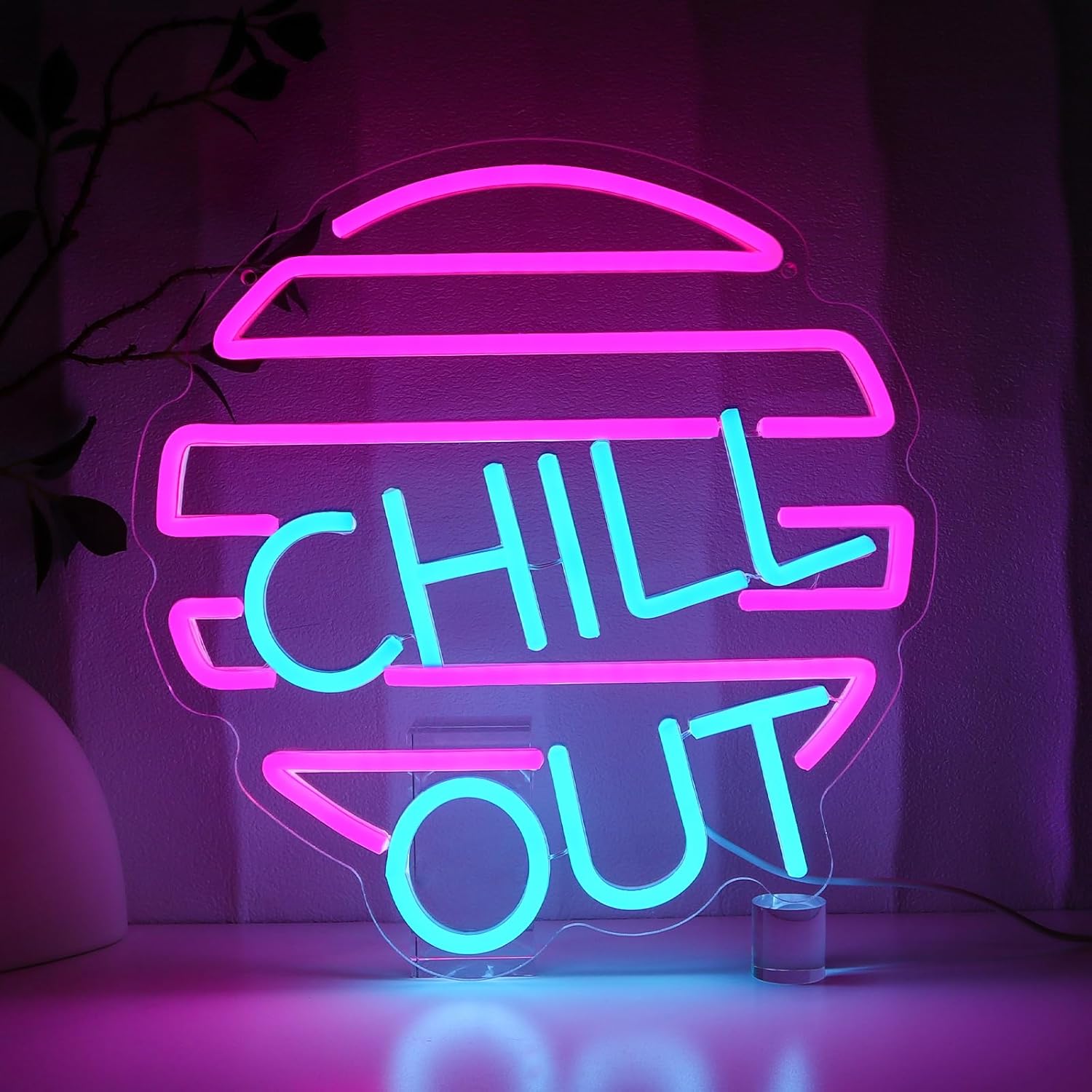 Enseigne au néon Chill Out pou - Home Bar Lounge avis et prix