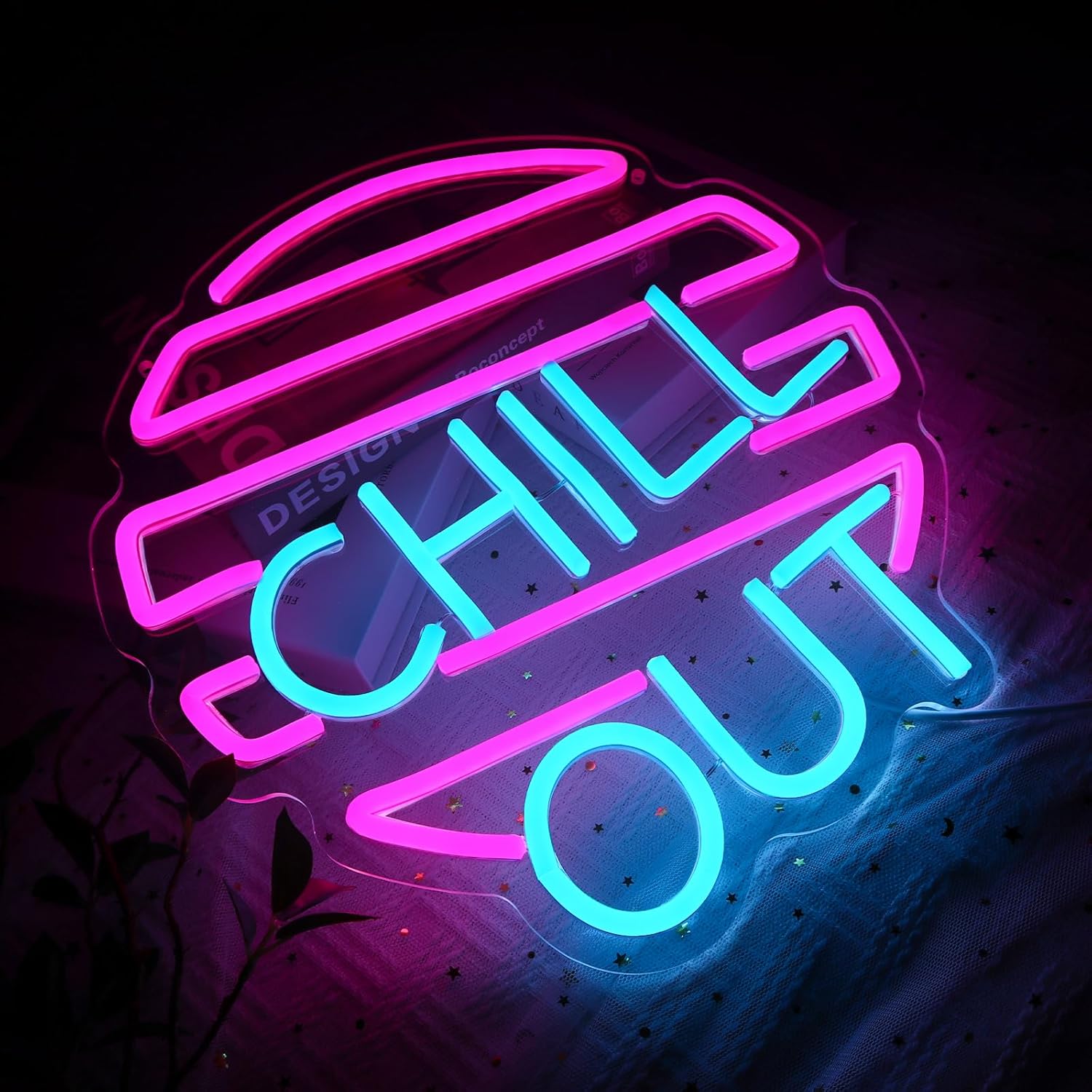 Enseigne au néon Chill Out pou - Home Bar Lounge avis et prix