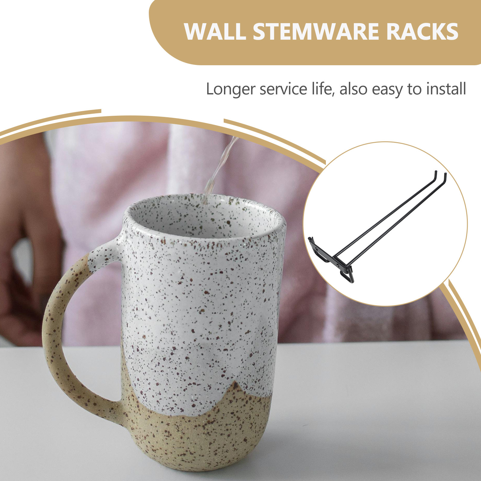 Support à verres à vin suspend - Home Bar Shelf avis et prix
