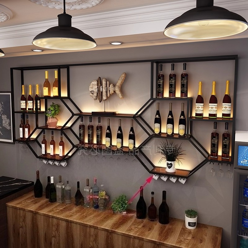Étagères en métal armoire à vi - Home Bar Shelf avis et prix