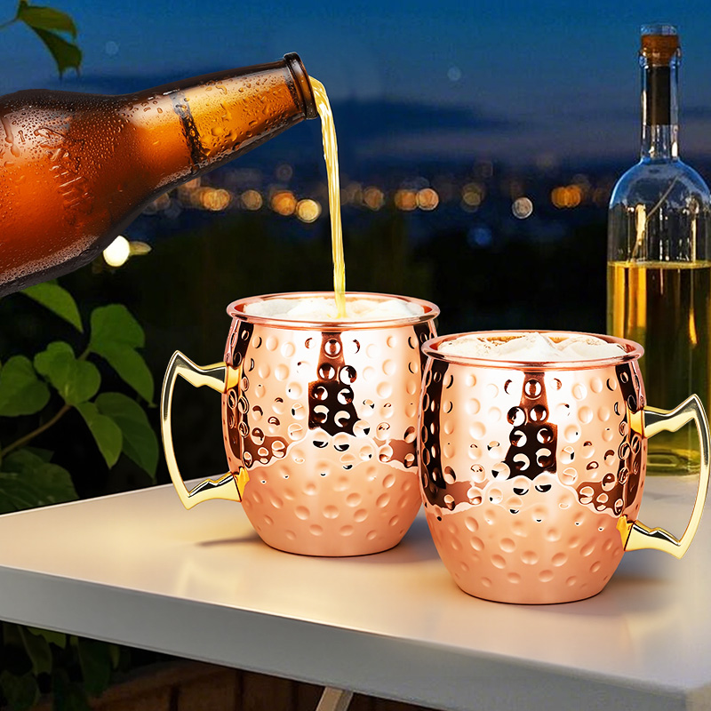 Mules de moscou en acier inoxy - Mule Copper Mug avis et prix